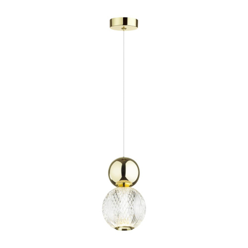 5008/7L L-VISION ODL23 573 золотой/прозрачный/металл/акрил Подвес LED 7W 4000K 350Лм CRYSTAL 5008/7L L-VISION ODL23 573 золотой/прозрачный/металл/акрил Подвес LED 7W 4000K 350Лм CRYSTAL