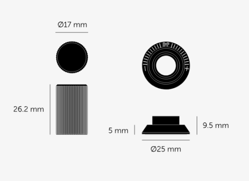 Тумблер Dimmer Linear Smoker Bronze фото 13 Тумблер Dimmer Linear Smoker Bronze фото 13