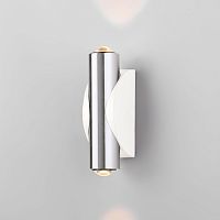 Настенный светодиодный светильник Steel LED белый/сталь 40109/LED белый/сталь