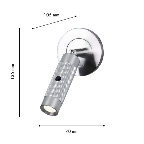 Настенный светильник techno-led Favourite 4276-1W Сайд/Bedside фото 3