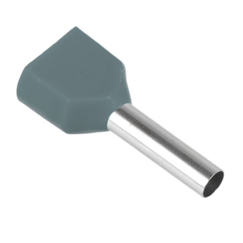 LD406-2510 Наконечник штыревой втулочный изолированный НШВИ(2) 2,5-10 (упаковка 100 шт) фото 2