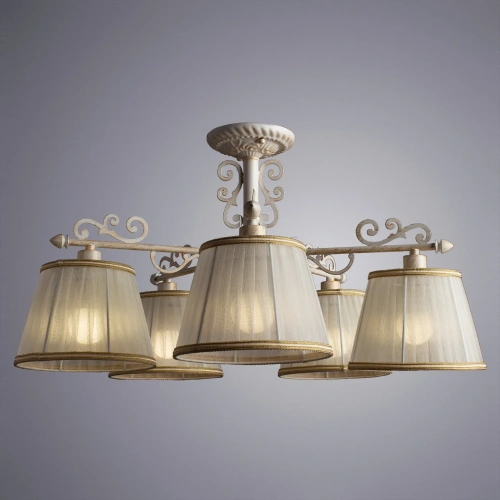 Потолочная люстра Arte Lamp JESS A9513PL-5WG фото 2 Потолочная люстра Arte Lamp JESS A9513PL-5WG фото 2
