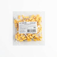 Наконечник вилочный изолированный НВИ 6-6, LD404-606 (упаковка 100 шт)