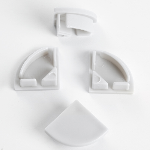 Заглушка без отверстия для профиля CAB280, LD379 (комплект 4шт) фото 3