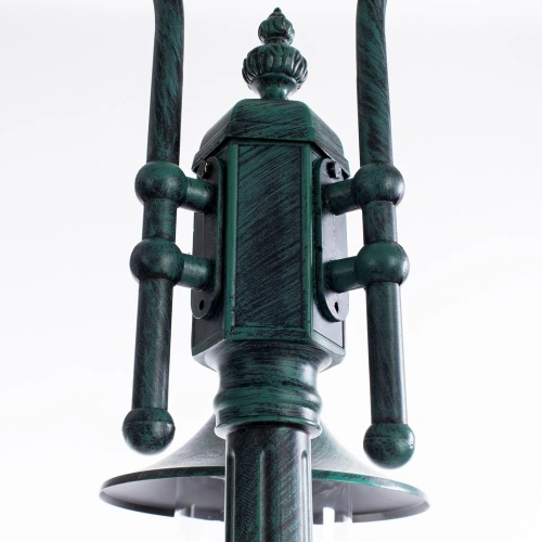 Парковый светильник Arte Lamp MALAGA A1086PA-3BG фото 4 Парковый светильник Arte Lamp MALAGA A1086PA-3BG фото 4