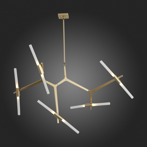 SL947.202.10 Люстра потолочная ST-Luce Золотистый/Белый G9 10*5W LACONICITA фото 12