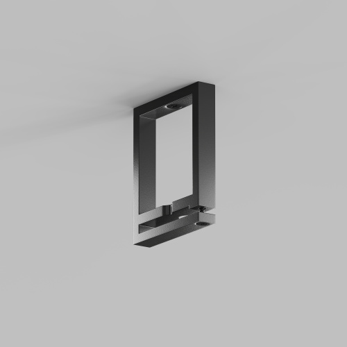 TR5518-BK Накладное крепление гибкого трека-ремня Belty, серия Base, H50мм, IP20, черный, пластик TR5518-BK Накладное крепление гибкого трека-ремня Belty, серия Base, H50мм, IP20, черный, пластик