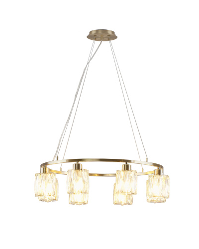 Люстра подвесная Moderli V11685-8P Prismique Люстра подвесная Moderli V11685-8P Prismique