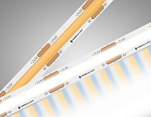 Светодиодная лента 24В COB 608Led 12Вт/м CCT 3000K-6500K IP20 5м