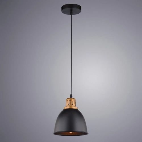 Подвесной светильник Arte Lamp EURICA A4245SP-1BK фото 2 Подвесной светильник Arte Lamp EURICA A4245SP-1BK фото 2