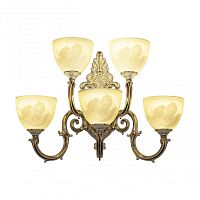 Бра бронзовые с хрусталём 7203B15/3+2/210 NW P1 U Angel