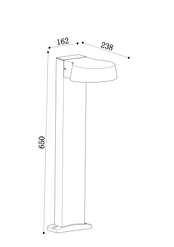 Ландшафтный светильник Outdoor O443FL-L12GF3K фото 4