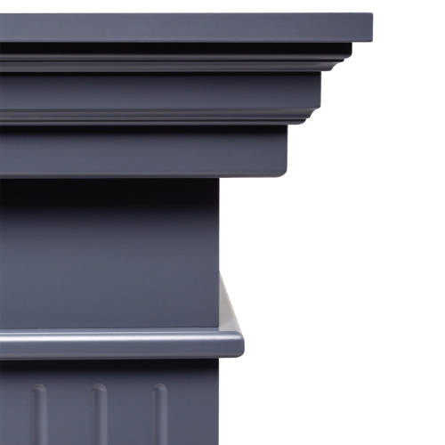 Каминокомплект ONTARIO/ЛЕОНАРДО Графит с очагом Электроочаг JOKER/ДЖОКЕР 45 фото 7