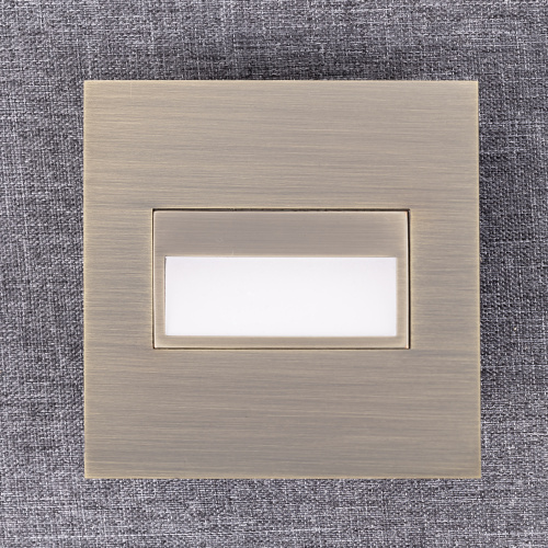 Citilux Скалли CLD007K3 LED Встраиваемый светильник лестничный Бронза фото 6 Citilux Скалли CLD007K3 LED Встраиваемый светильник лестничный Бронза фото 6