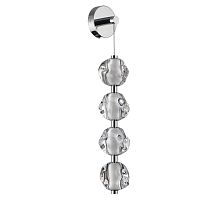 5084/17WL L-VISION ODL25 561 хром/прозрачный/металл/акрил Бра LED 17W 4000K 850Лм JEMSTONE