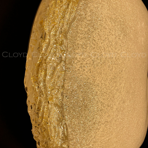 Потолочный светильник Cloyd NECTAR FM1 / Ø40 см - золото (арт.11323) фото 4