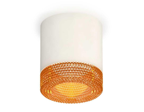 Комплект накладного светильника Ambrella light Techno Spot XS7401024 SWH/CF белый песок/кофе (C7401, N7195)