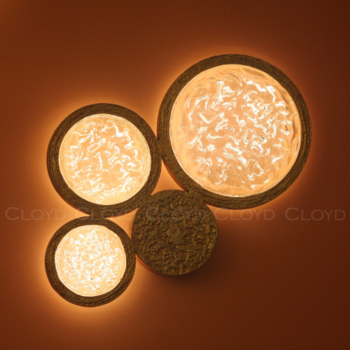 Бра Cloyd MANOA-A W3 / латунь (арт.20234) фото 4