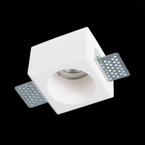 ST252.508.01 Св-к встр. из гипса Белый GU10 1*50W  IP20 L80xW80xH52 180-240V Без ламп Встраиваемые светильники фото 9