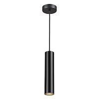 3872/1L HIGHTECH ODL19 399 черный Подвесной светильник GU10 1*50W 220V KIKO