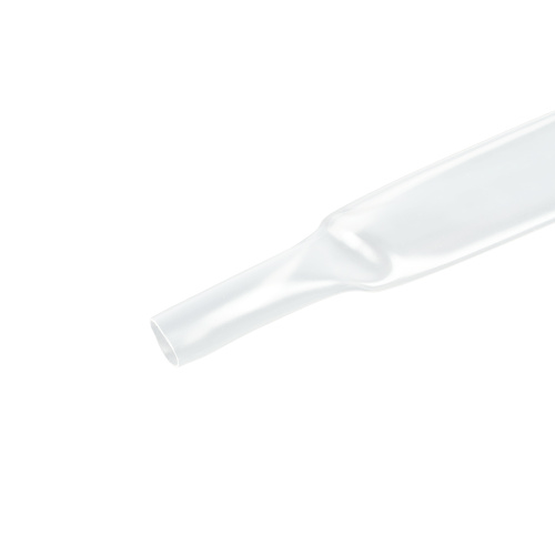 Термоусадочная трубка STEKKER HST-1260-100TR, длина 100 см., коэф. усадки 2:1, прозрачный фото 5