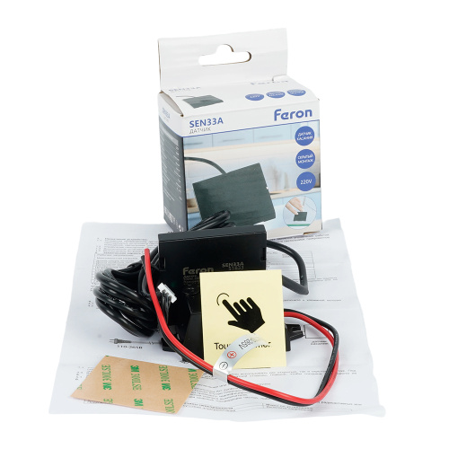 SEN33A 500W 220V датчик касания скрытый черный фото 8 SEN33A 500W 220V датчик касания скрытый черный фото 8