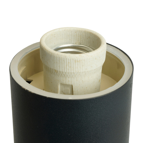 Светильник садово-парковый Feron DH042-650, Техно столб, max.18W E27 230V, черный фото 9