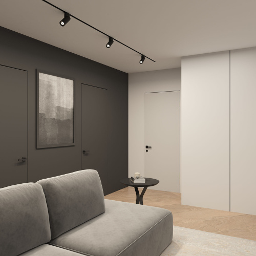 DK6080-BK Трековый светильник IP 20, 15 Вт, GU10, черный, алюминий фото 7