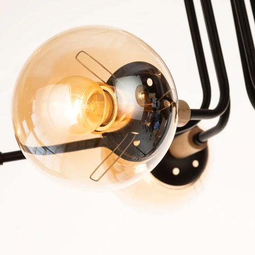 Потолочная люстра Arte Lamp OXFORD A2716PL-6BK фото 3