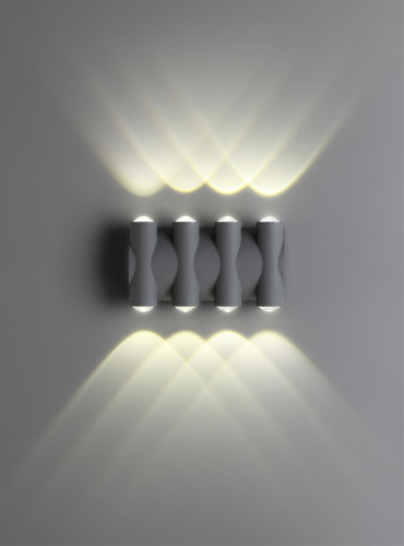 358568 STREET NT21 374 темно-серый Ландшафтный настенный светильник IP54 LED 4000K 8W 85-265V CALLE 358568 STREET NT21 374 темно-серый Ландшафтный настенный светильник IP54 LED 4000K 8W 85-265V CALLE
