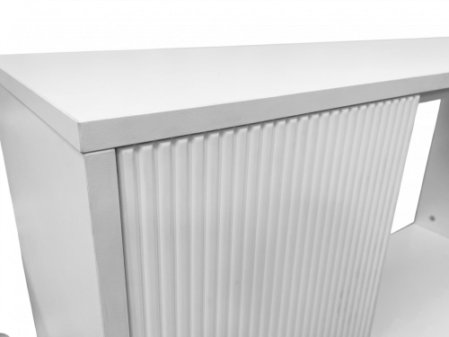 Каминокомплект НАОМИ Белый с очагом Электроочаг MIRAGE/МИРАЖ 25 фото 8