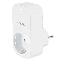 Реле напряжения для розетки STEKKER  VP-100W-3M, 230В, 16A,белый