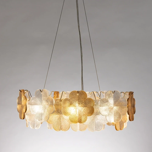 Подвесная люстра ARTE LAMP MALLIKA A4077SP-7GO фото 2 Подвесная люстра ARTE LAMP MALLIKA A4077SP-7GO фото 2