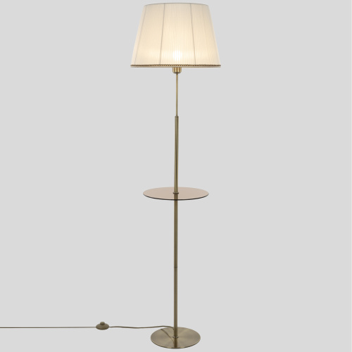 Citilux Линц CL402980T Торшер бронза со столиком и белым абажуром фото 3 Citilux Линц CL402980T Торшер бронза со столиком и белым абажуром фото 3