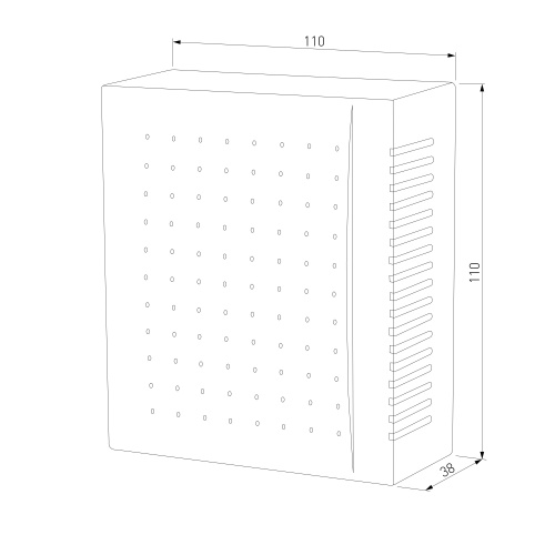 Звонок электромеханический 1M IP44 DBQ26M WM белый фото 3 Звонок электромеханический 1M IP44 DBQ26M WM белый фото 3
