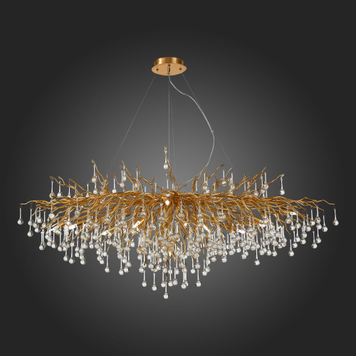 SL1651.203.15 Люстра подвесная ST-Luce Золотистый/Золотистый G9 15*5W ANZIO фото 6