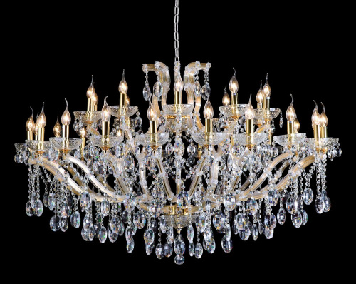 Crystal Lux Люстра Crystal Lux HOLLYWOOD SP20+10 GOLD Crystal Lux Люстра Crystal Lux HOLLYWOOD SP20+10 GOLD