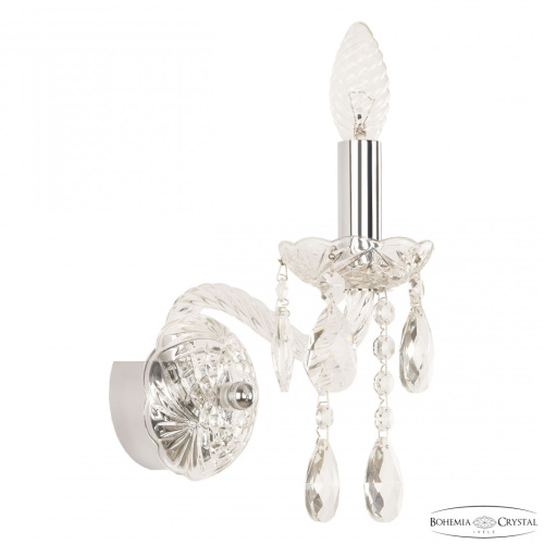 Бра хрустальные 107B/1/141 Ni Bohemia Ivele Crystal (Богемия Ивеле Кристалл)