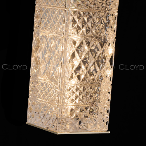 Подвесной светильник Cloyd PROMENADE P1 / шир. 8 см - золото (арт.11526) фото 4