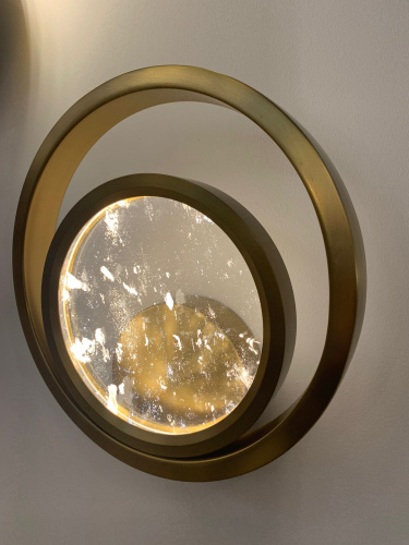 Настенный светильник Moon Light 1A ant.brass фото 3 Настенный светильник Moon Light 1A ant.brass фото 3