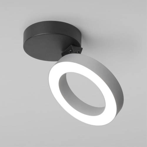 Накладной светодиодный светильник Spila серебро 25105/LED фото 3 Накладной светодиодный светильник Spila серебро 25105/LED фото 3
