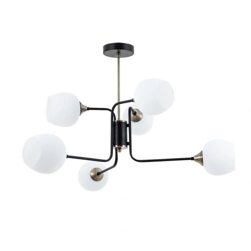 Люстра на штанге Arte Lamp SKAT A3564PL-6BK Люстра на штанге Arte Lamp SKAT A3564PL-6BK