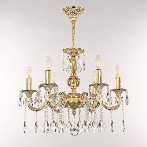 Люстра с хрустальными подвесками AL79101/6/175 A GW Bohemia Ivele Crystal (Богемия Ивеле Кристалл) фото 4