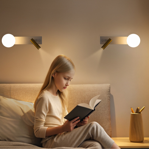 Citilux Декарт CL704450 LED Светильник с выключателем Белый+Бронза фото 11 Citilux Декарт CL704450 LED Светильник с выключателем Белый+Бронза фото 11