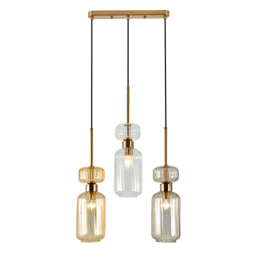 Подвесной светильник Escada 1141/3S E14*60W Beige/Clear/Amber Подвесной светильник Escada 1141/3S E14*60W Beige/Clear/Amber