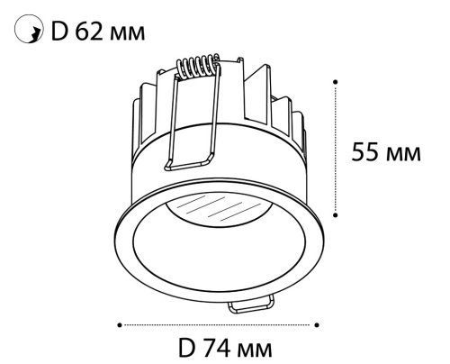 DL 3241 white светильник встраиваемый влагозащищенный фото 2 DL 3241 white светильник встраиваемый влагозащищенный фото 2
