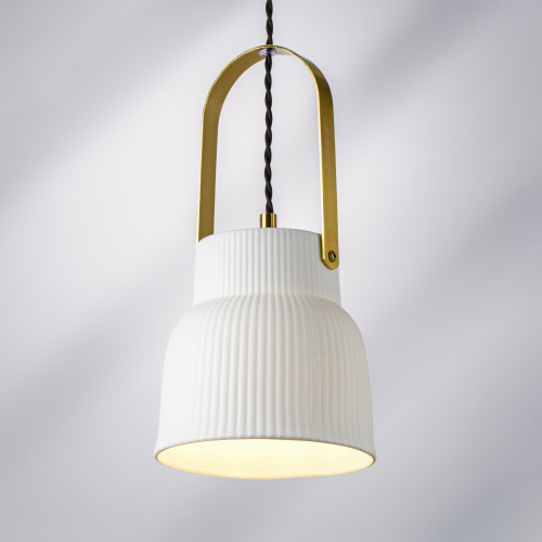 799013 Подвес CERAMO 1х12W E27 ЛАТУНЬ/БЕЛЫЙ фото 6 799013 Подвес CERAMO 1х12W E27 ЛАТУНЬ/БЕЛЫЙ фото 6