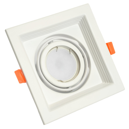 Светильник встраиваемый Feron DLT201 потолочный MR16 G5.3 белый фото 5