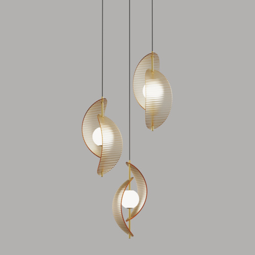 Подвесной светильник MD24030035-3A brass/amber фото 6 Подвесной светильник MD24030035-3A brass/amber фото 6