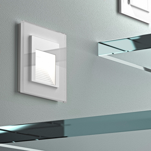 Рамка из стекла на 1 пост Favorit белый W0011101 фото 2 Рамка из стекла на 1 пост Favorit белый W0011101 фото 2